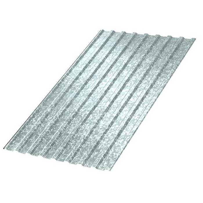 Профлист Металл Профиль МП-20 0,65 Цинк Бесцветный | B